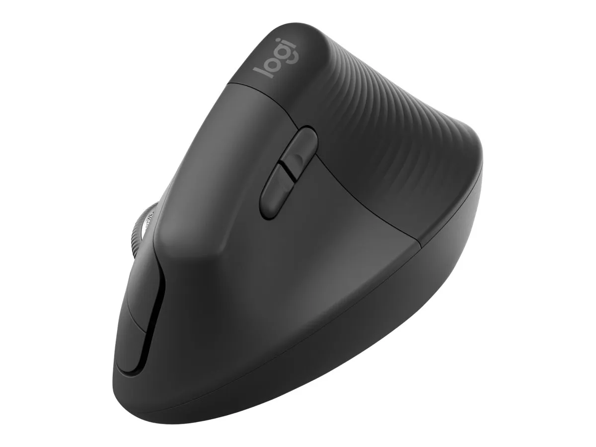 Logitech Lift for Business | Vertikale Maus | ergonomisch | für Linkshänder