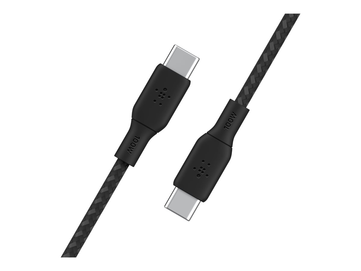(25 Stück) Basic | USB-C auf USB-C | Thunderbolt 4 Kabel |  40 Gbit/s, 8K-Video | schwarz/grau