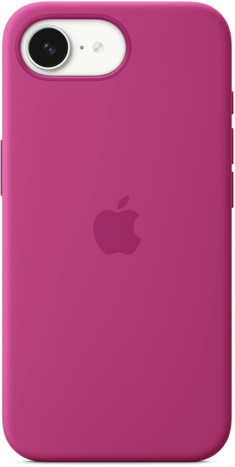 Apple Silikon Case für iPhone 16e | Fuchsia