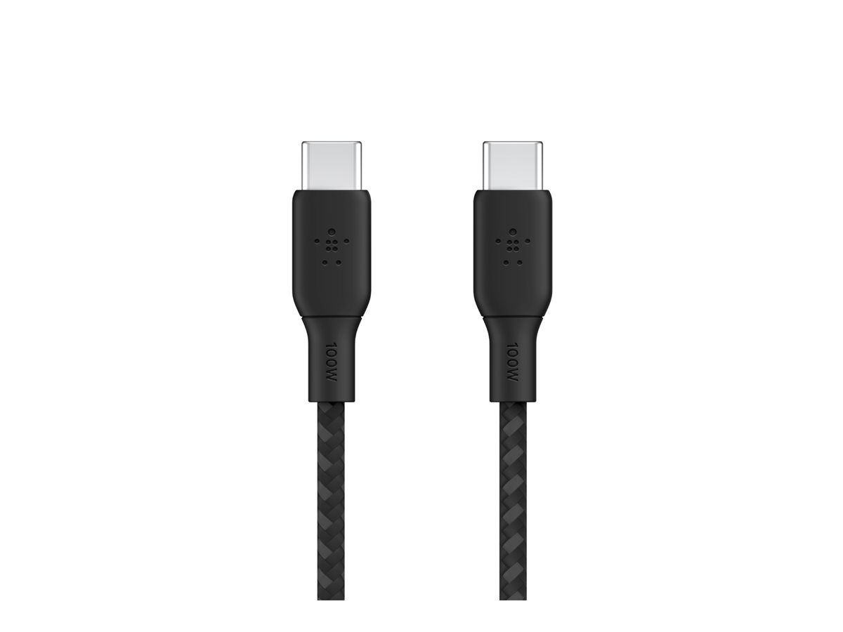 (25 Stück) Basic | USB-C auf USB-C | Thunderbolt 4 Kabel |  40 Gbit/s, 8K-Video | schwarz/grau