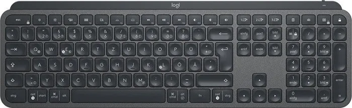 Logitech MX Keys for Business | kabellose Tastatur mit Tastenbeleuchtung | Deutsches QWERTZ-Layout
