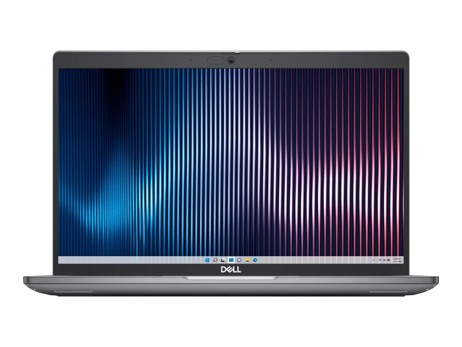 Frontansicht eines Dell Latitude E5440 Laptops mit angeschaltetem Display