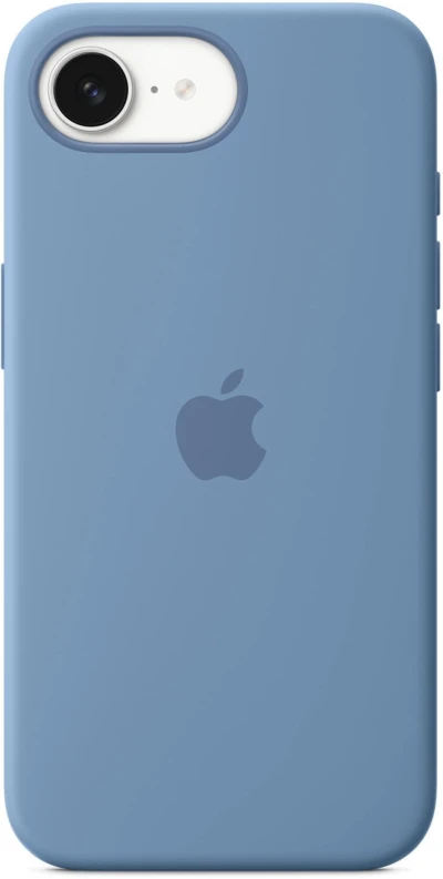 Apple Silikon Case für iPhone 16e | Winterblau