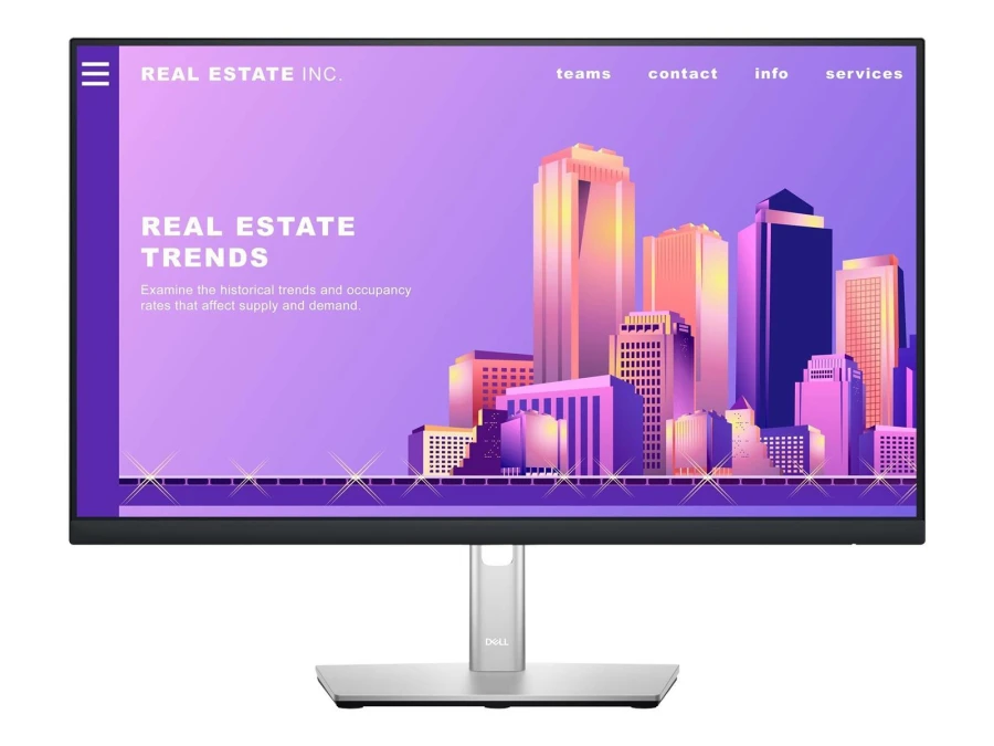 Dell Monitor P2422H | 23.8" | Full HD | schwarz