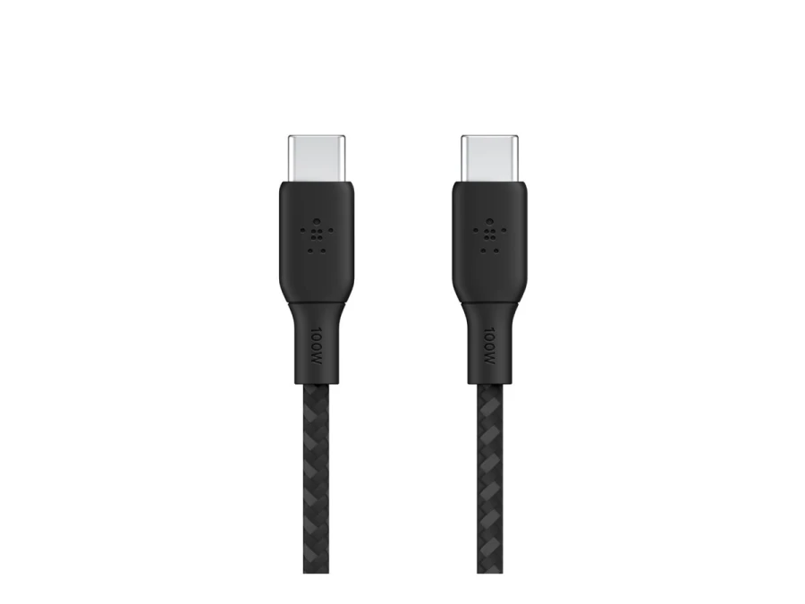 (25 Stück) Basic | USB-C auf USB-C | Thunderbolt 4 Kabel |  40 Gbit/s, 8K-Video | schwarz/grau