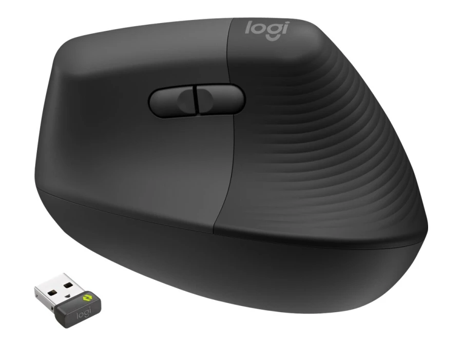 Logitech Lift for Business | Vertikale Maus | ergonomisch | für Rechtshänder